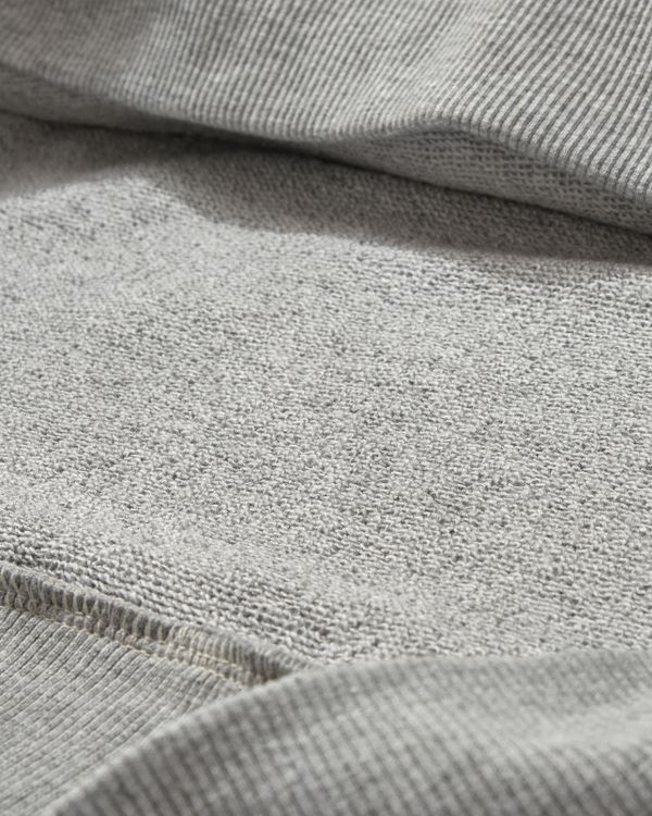 Худи Серый Меланж - фото 4