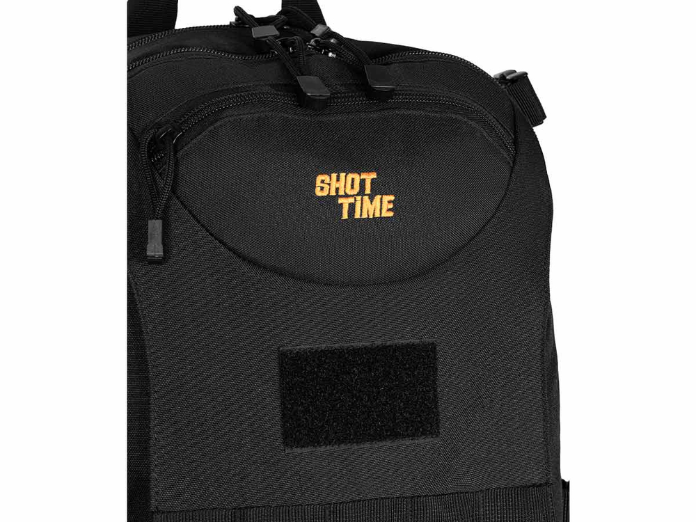 Рюкзак ShotTime тактический Tactical 30л, полиэстер 600D, MOLLE, чёрный, ST-BP-122 55-BK