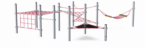 Тросовая конструкция "Паркур"