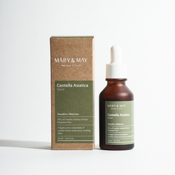 Успокаивающая сыворотка с центеллой азиатской ​- MARY & MAY Centella Asiatica Serum, 30 мл