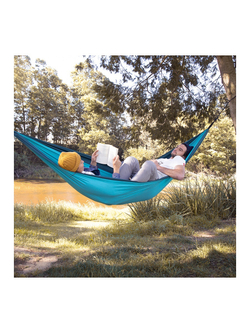 Гамак Naturehike без планок, туристический двойной, эпонж, синий