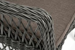 "Сицилия" плетеный стул из искусственного ротанга, цвет графит