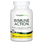 NaturesPlus, Иммуностимулирующее средство Immune Action, 120 растительных капсул