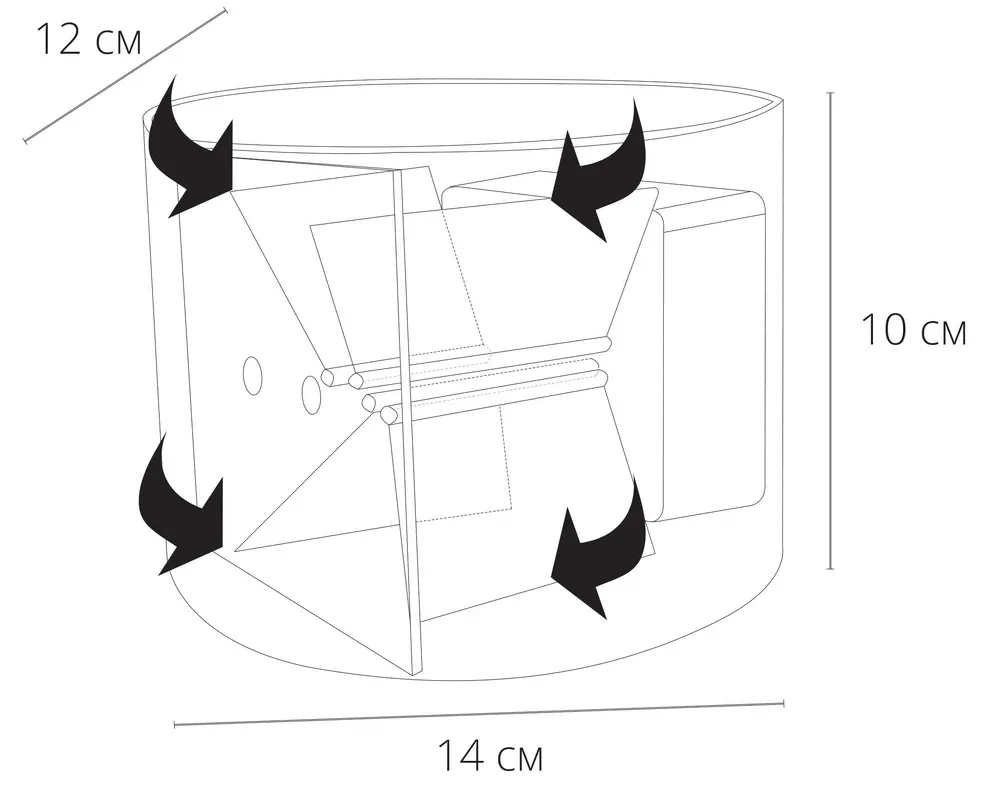 Фасадный светильник Arte Lamp RULLO