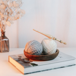 Деревянный крючок для вязания из древесины клена 7.0 мм. K317