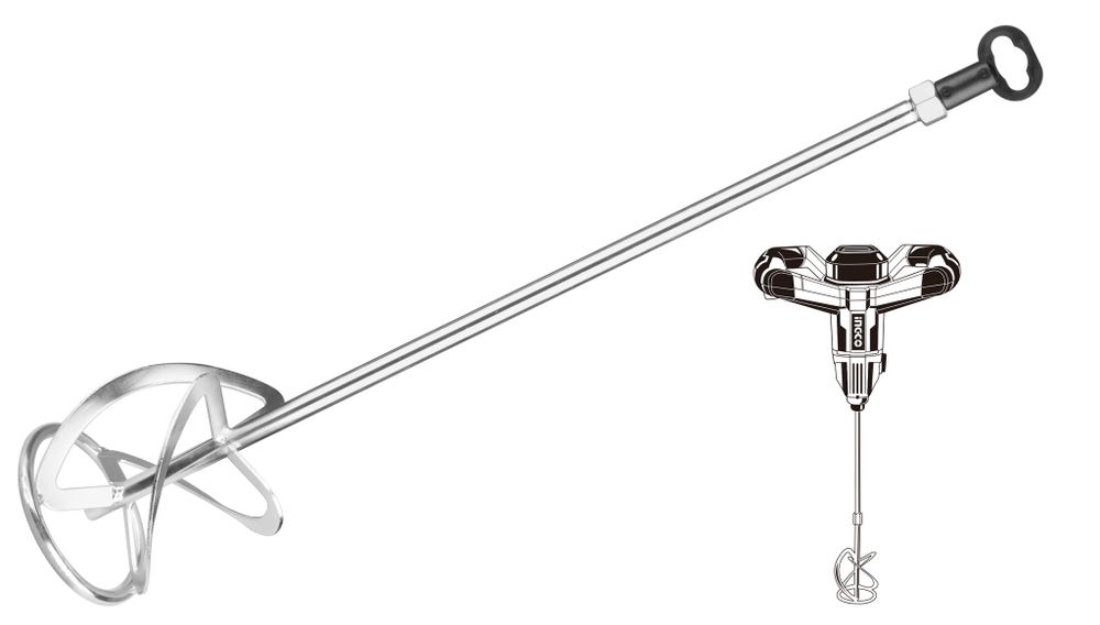 Насадка для перемешивания 120 мм INGCO MP1120