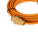 Кабель греющий саморегулирующийся пищевой модель SRP 10HTM2-CT, готовый комплект в трубу, 10м/100Вт