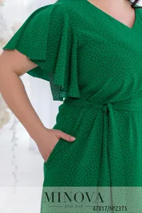 Платье 2375-Зеленый Minova