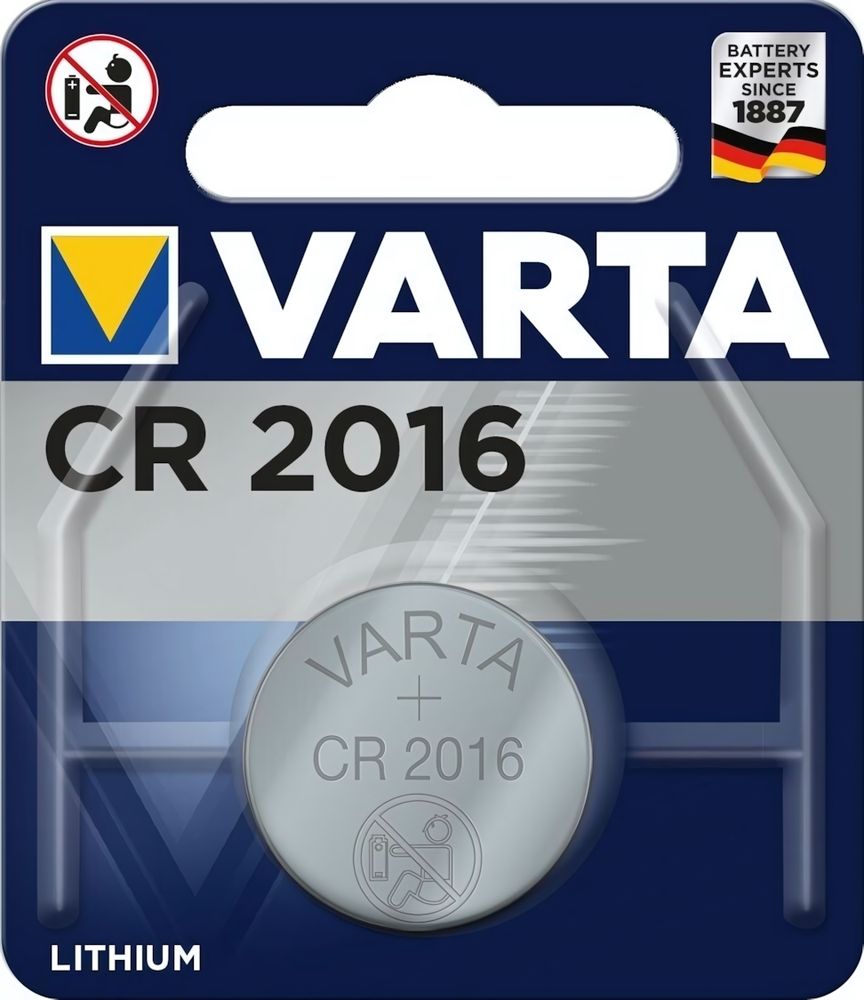 Элемент питания Varta CR2016 1BL
