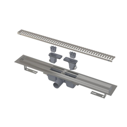 Водоотводящий желоб с перфорированной решеткой, арт.APZ1SMART-LINE-650