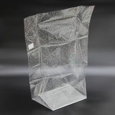 Пакет на жестком дне, рисунок «мошка» (дно 28*22; выс.69см)