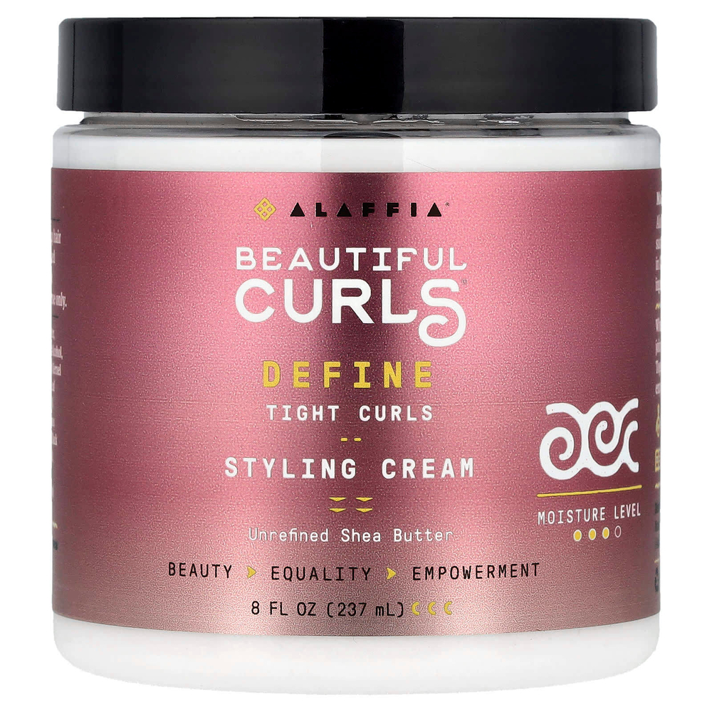 Alaffia, Beautiful Curls®, крем для укладки, 235 мл (8 жидк. Унций)
