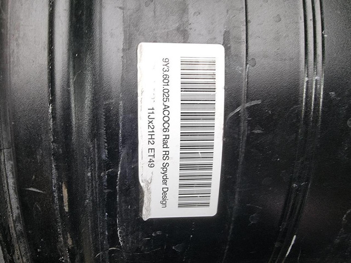 Диск литой R21 Porsche Cayenne 3 (17-нв) задний