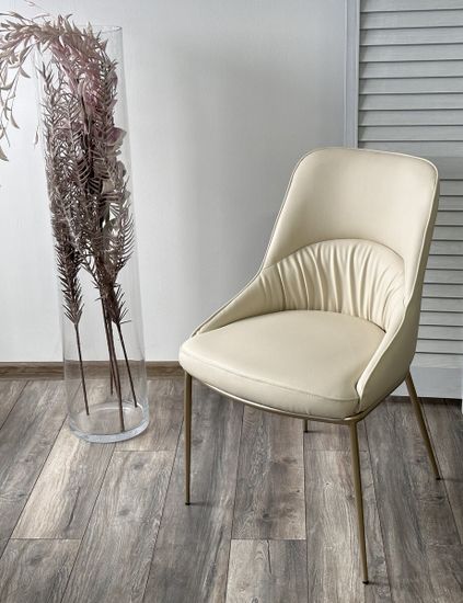 Стул ABRIOLA Milk Ti-02, PU / шампань