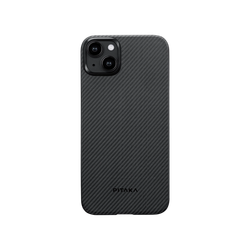 Чехол Pitaka MagEZ Case 4 для iPhone 15 Plus 600D Black/Grey (Twill)