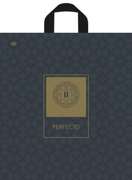 Пакет 46*42см (95мк) с петлевой ручкой "Перфекто Стиль" ПВД