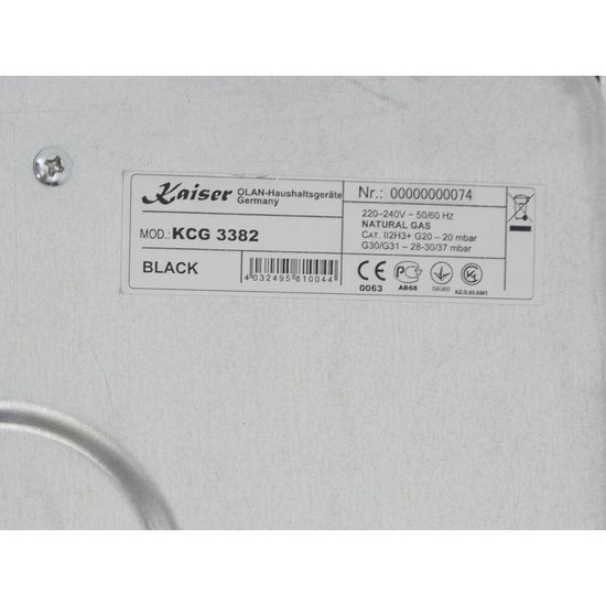 Газовая варочная панель Kaiser KCG 3382