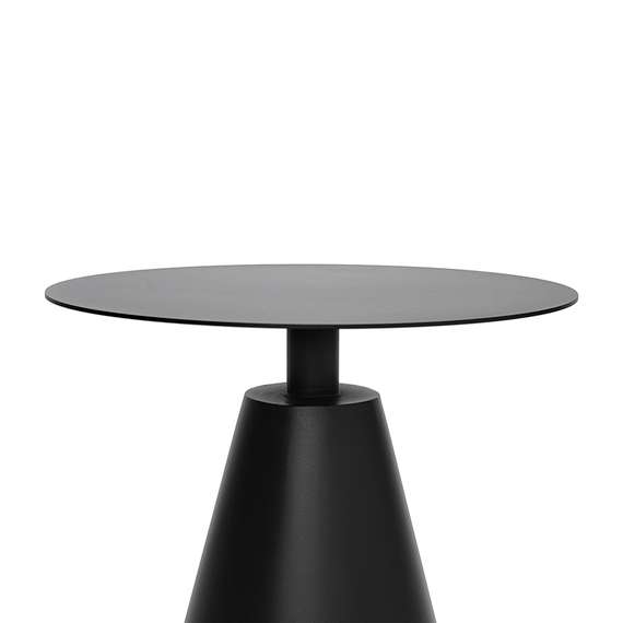 Столик кофейный Marius, Ø50х55 см, черный