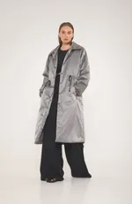 Парка-плащ Alexandra Talalay AW012 серый