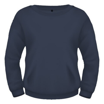 СВИТШОТ ЖЕНСКИЙ ФЛИС, 280 гр, темно-синий, M-301_44 (S)