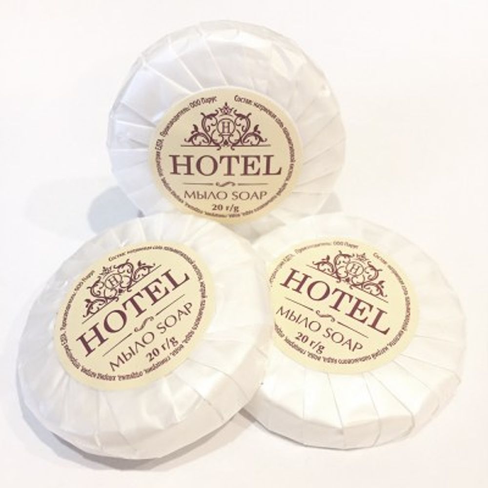 Мыло "Hotel" 20 г. в гофрэ-плиссе/500шт