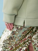 СВИТШОТ ЗАЙКА В СВИТЕРЕ PISTACHIO