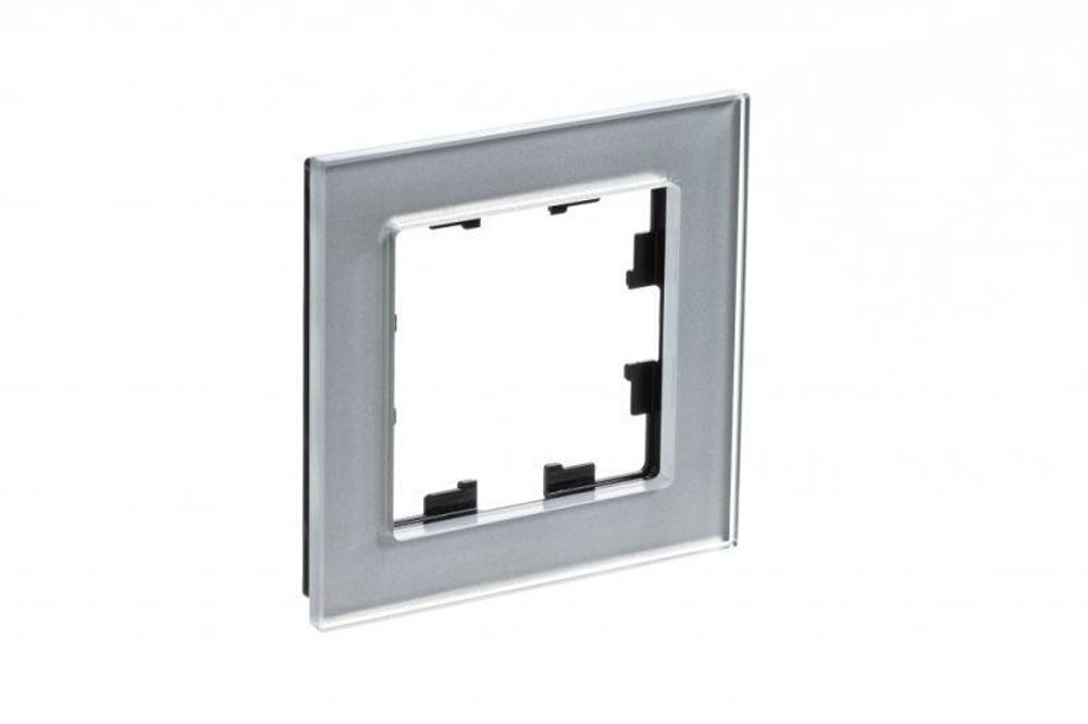 Рамка 1-м AtlasDesign Nature стекло алюм. SE ATN320301 Рамка 1-м AtlasDesign Nature стекло алюм. SE ATN320301