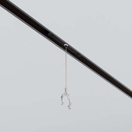 Коннектор с тросовым подвесом Tau в шинопровод Exility