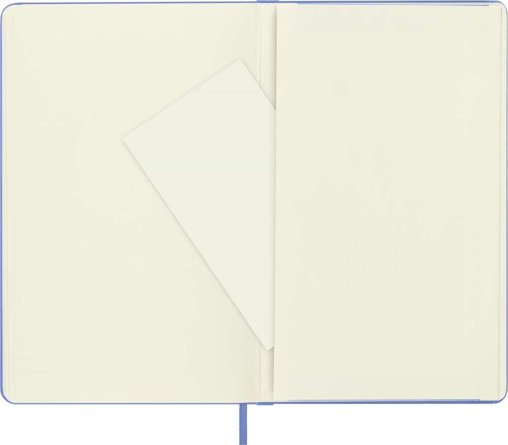 Блокнот Moleskine Classic (QP062B42) Large 130х210мм 240стр. нелинованный твердая обложка голубая гортензия
