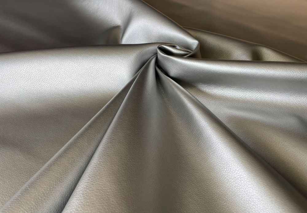 Искусственная кожа Феликс серебро