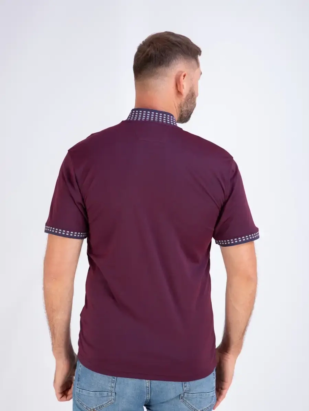 Футболка мужская однотонная базовая