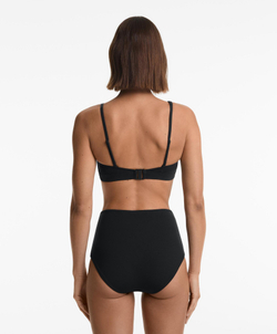 OYSHO Высокие плавки бикини с моделирующим эффектом, черный