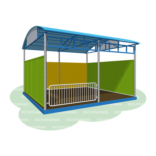 Веранда без дополнительного декора 16 м2 Romana 301.16.00 (бетонируемая, с полом)