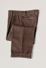 Брюки вельветовые кофейные