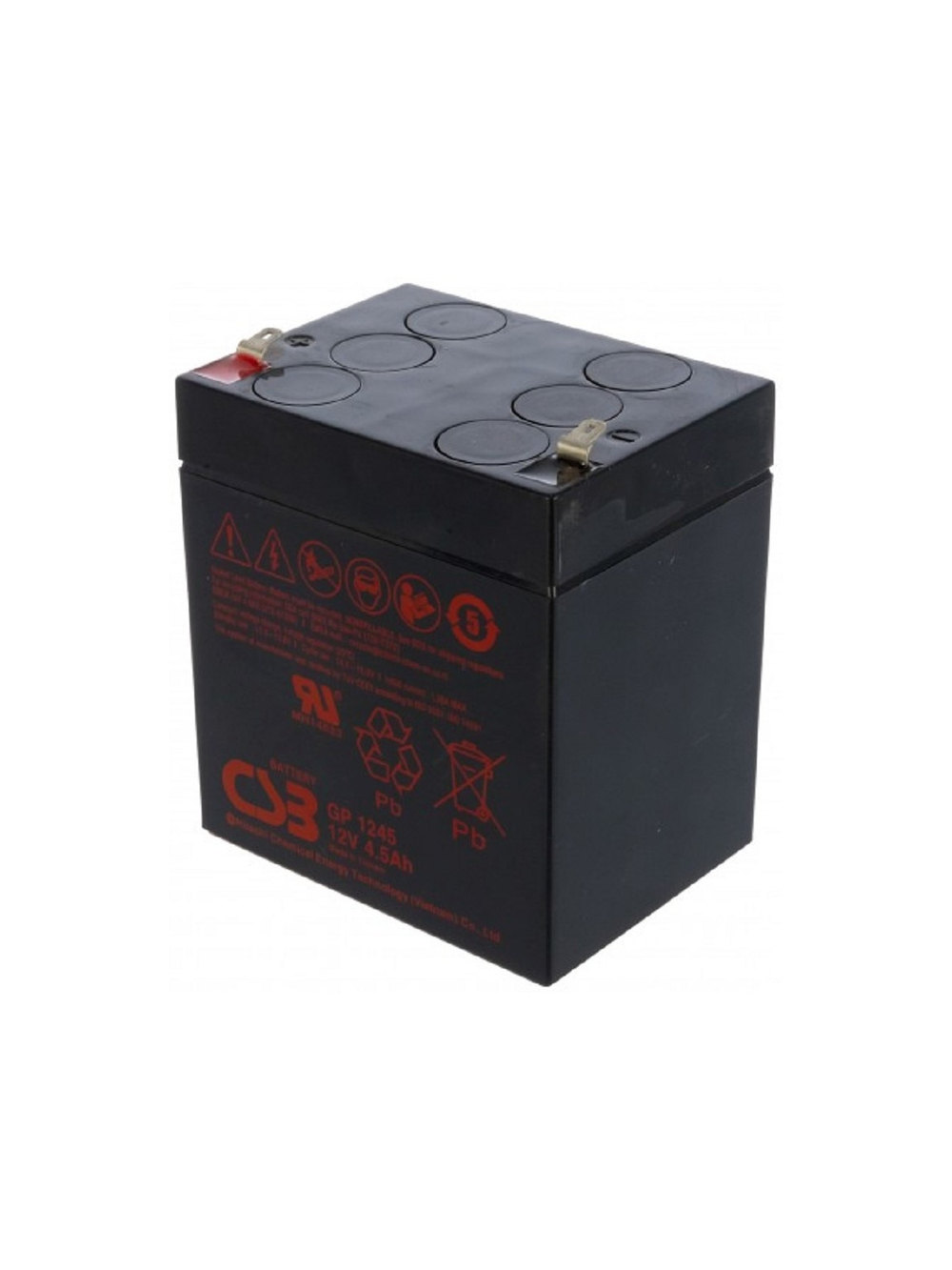CSB Батарея GP1245 (12V 4,5Ah)