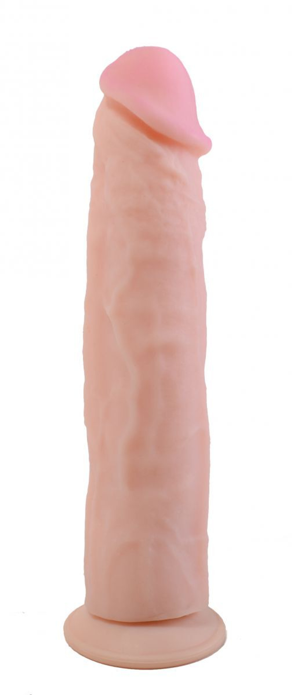 Фаллоимитатор без мошонки на присоске ANDROID VI - 23,2 см.