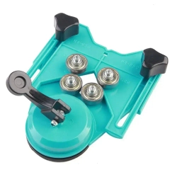 Кондуктор для сверления отверстий от 4 до 83 мм, присоска для плитки вакуумная, универсальный шаблон для резки, локатор, инструмент укладки керамогранита, станок, плиткарез