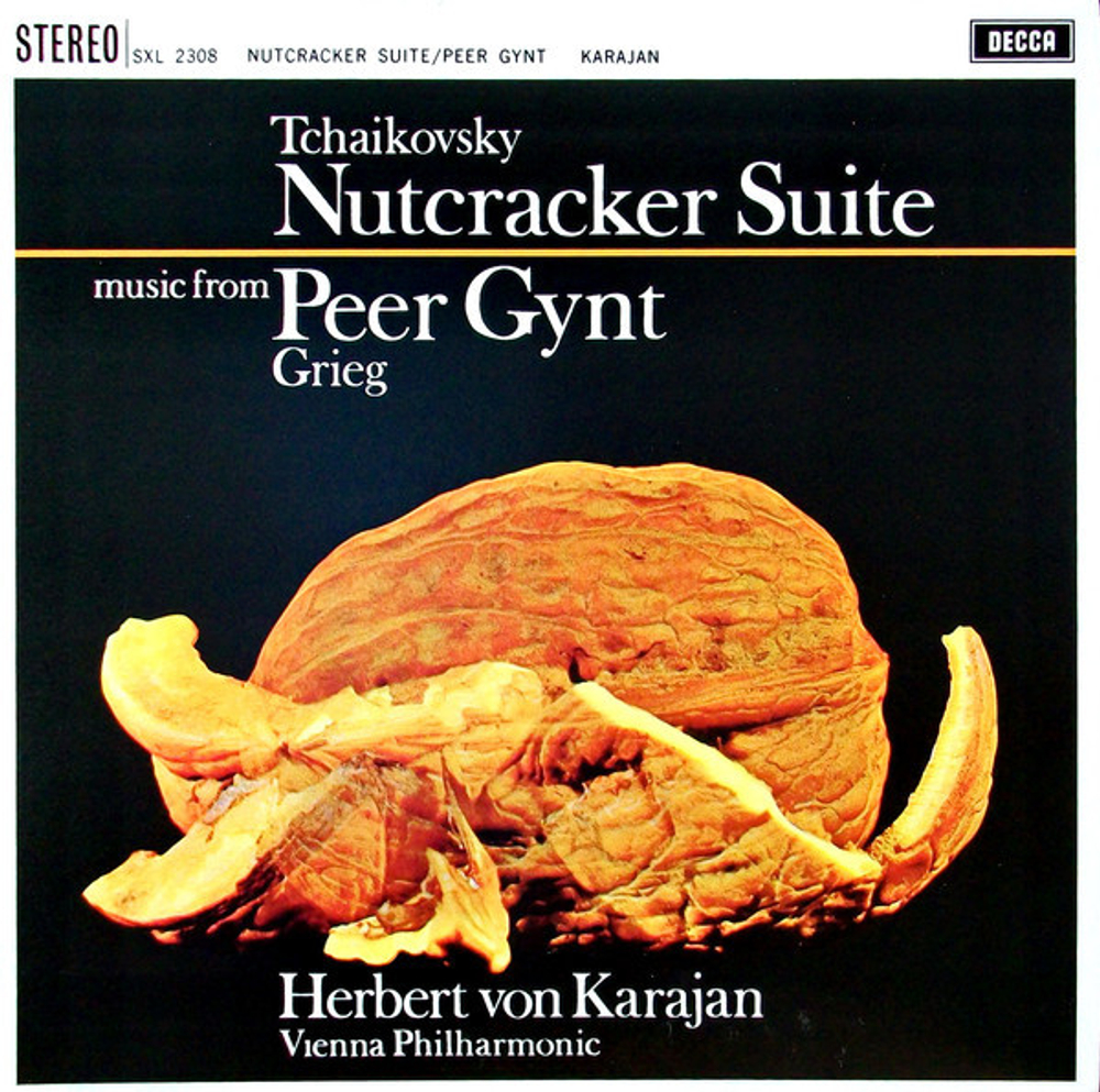 Tchaikovsky, Grieg, Herbert von Karajan, Vienna Philarmonic / Tchaikovsky: Nutcracker Suite - Grieg: Peer Gynt Music (LP)