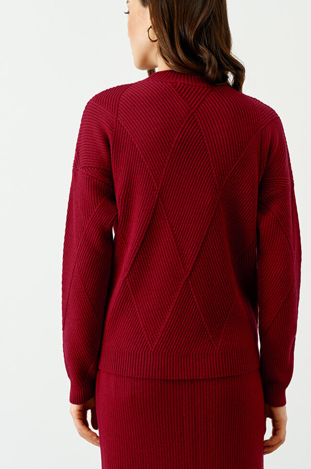 22740 Джемпер женский (бордовый)