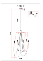 Светильник подвесной Moderli V11721-5P Renny