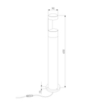 Ландшафтный светодиодный светильник Nimbus IP54 35126/F черный