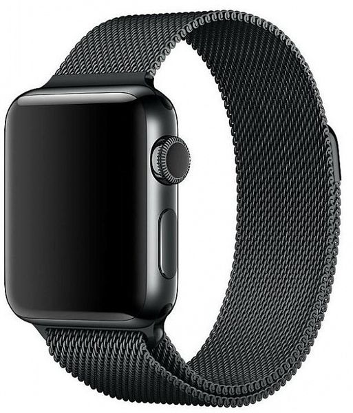 Ремешок из нержавеющей стали COTEetCI W6 MAGNET Band (WH5203-GC) для Apple Watch 44мм/ 42мм Графитовый