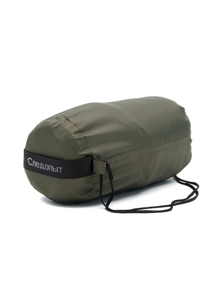 Спальный мешок (спальник) с подголовником Следопыт Forester до +5°C (олива)