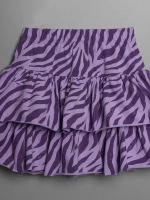 Летний костюм для девочки, лонгслив и юбка