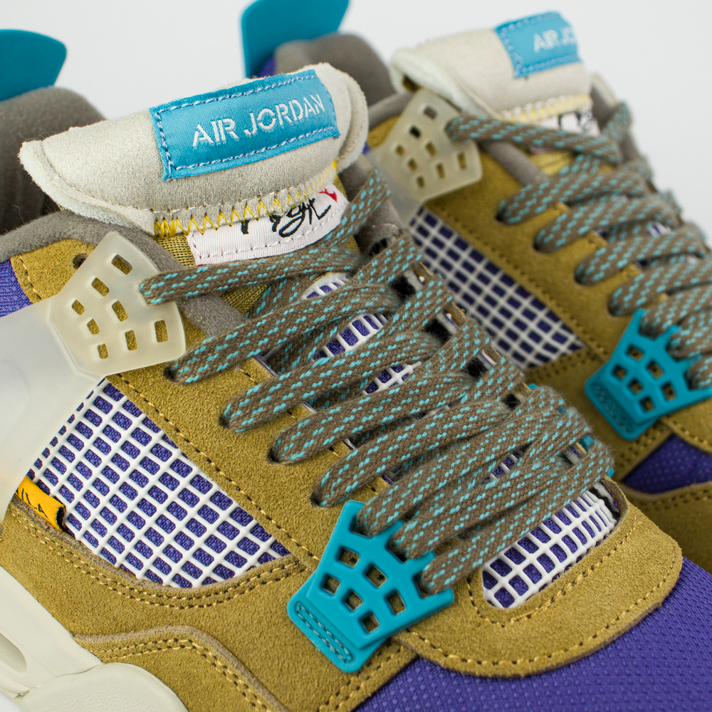 Кроссовки Nike Air Jordan 4 Retro x Union Desert Moss