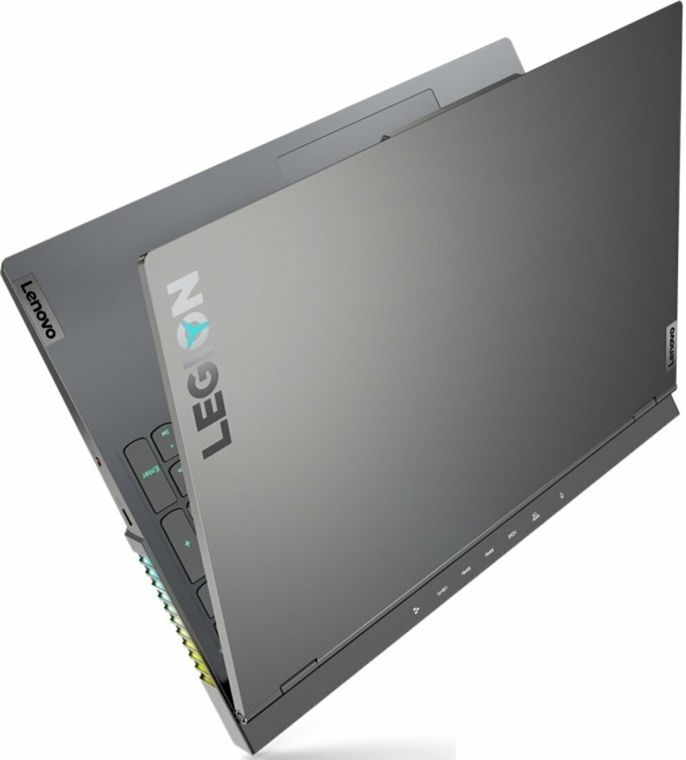 Ноутбук Lenovo Legion 7 16ACHg6 (82N6001LRK) 16"/AMD Ryzen 9 5900HX/RAM 32GB/SSD 1TB/NVIDIA RTX 3080 16GB/2560*1600/IPS/DOS/Подсветка кл-ры: RGB/черный. Состояние: B1