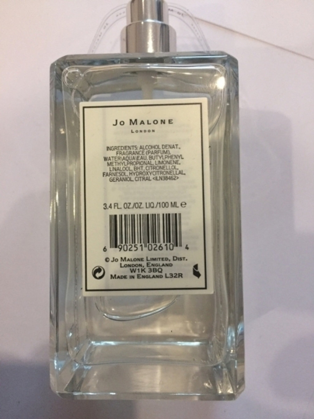 Jo Malone Blackberry & Bay 100 ml (duty free парфюмерия)