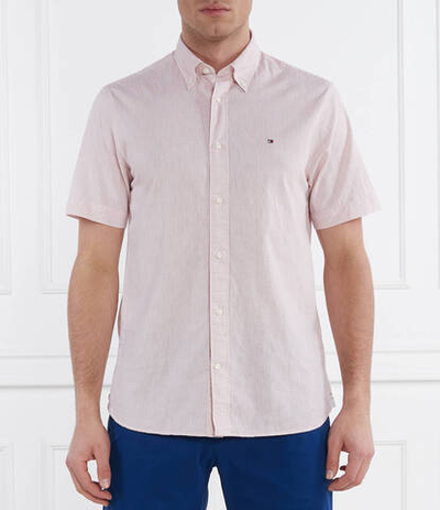 Рубашка Tommy Hilfiger - пудро-розовый(MW0MW34659)