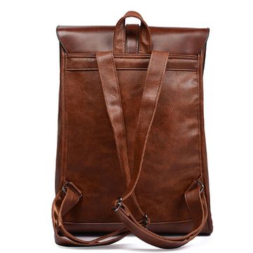 Рюкзак из экокожи Кенджу. Коричневый