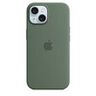 Apple Silicone Case with MagSafe iPhone 15 Cypress (Зелёный)